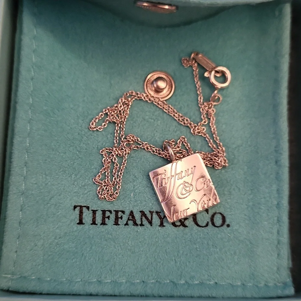 Tiffany Hp new rare never wore bag box pouch 925 gorgeous words above offer - Picture 1 of 8